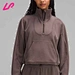 Upgrade your casual look with our half-zip hoodie for women.